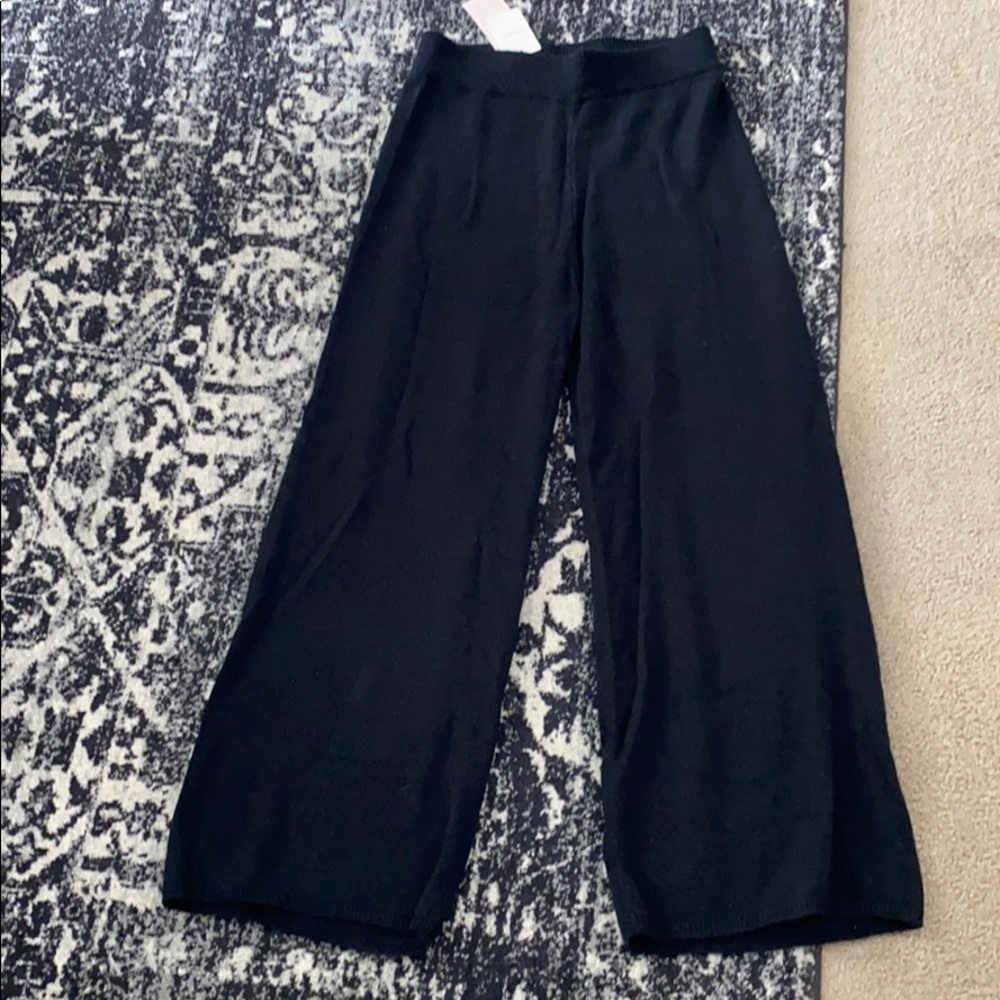 Knit Wide Leg Pants